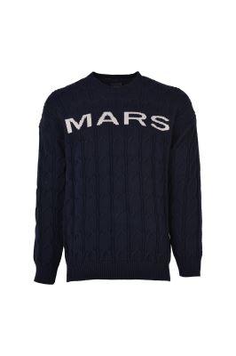 بافت یقه گرد ساده