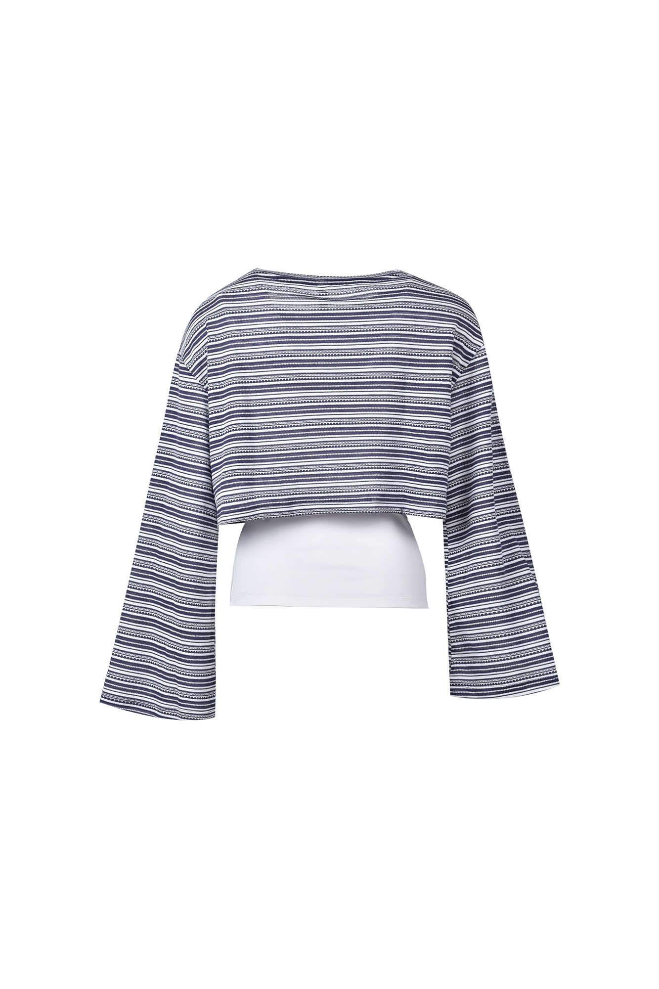 تیشرت آستین بلند طرحدار (دو تکه)