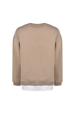 سوئیشرت یقه گرد ساده