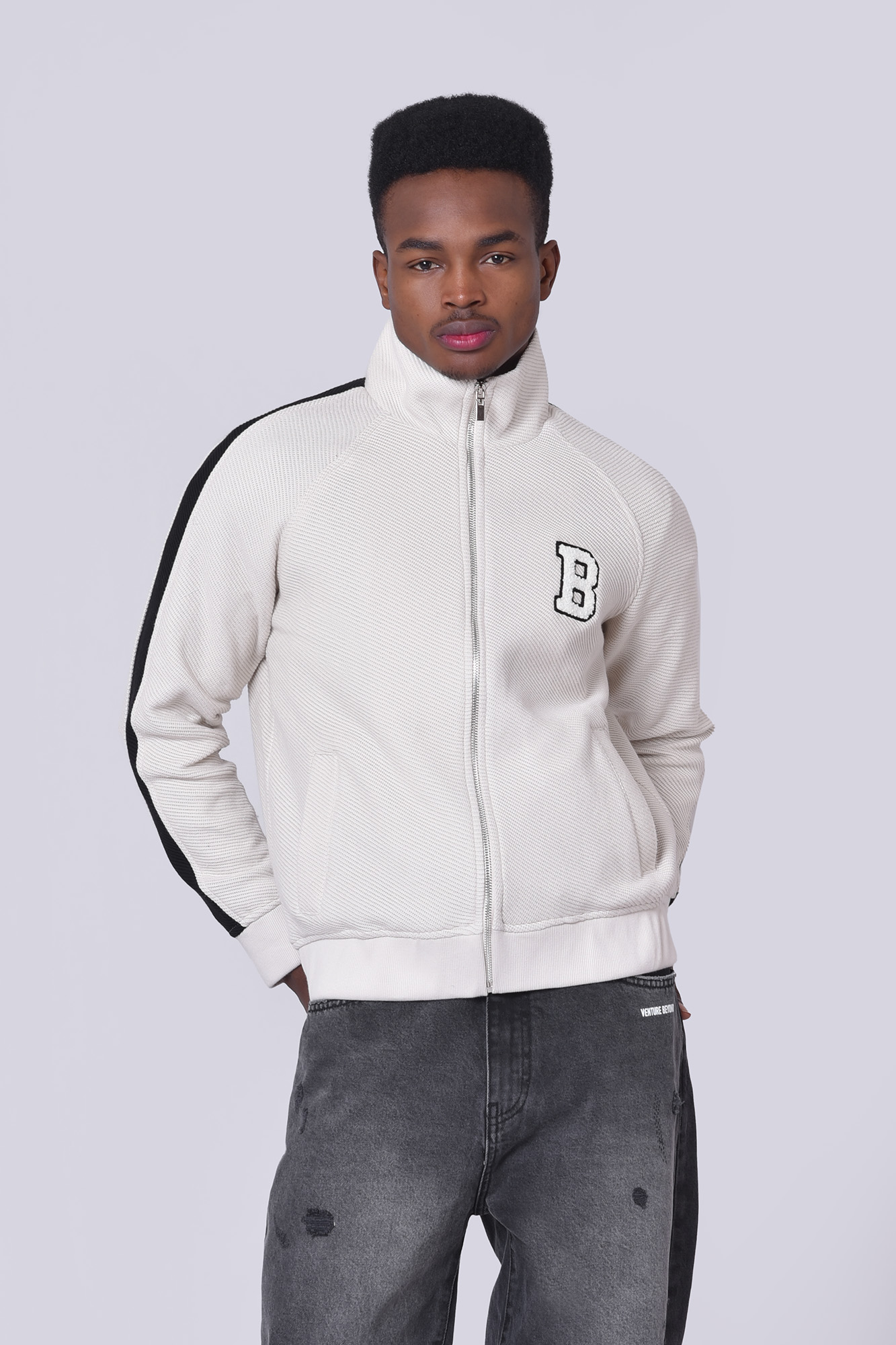 سوئیشرت تمام زیپ ساده