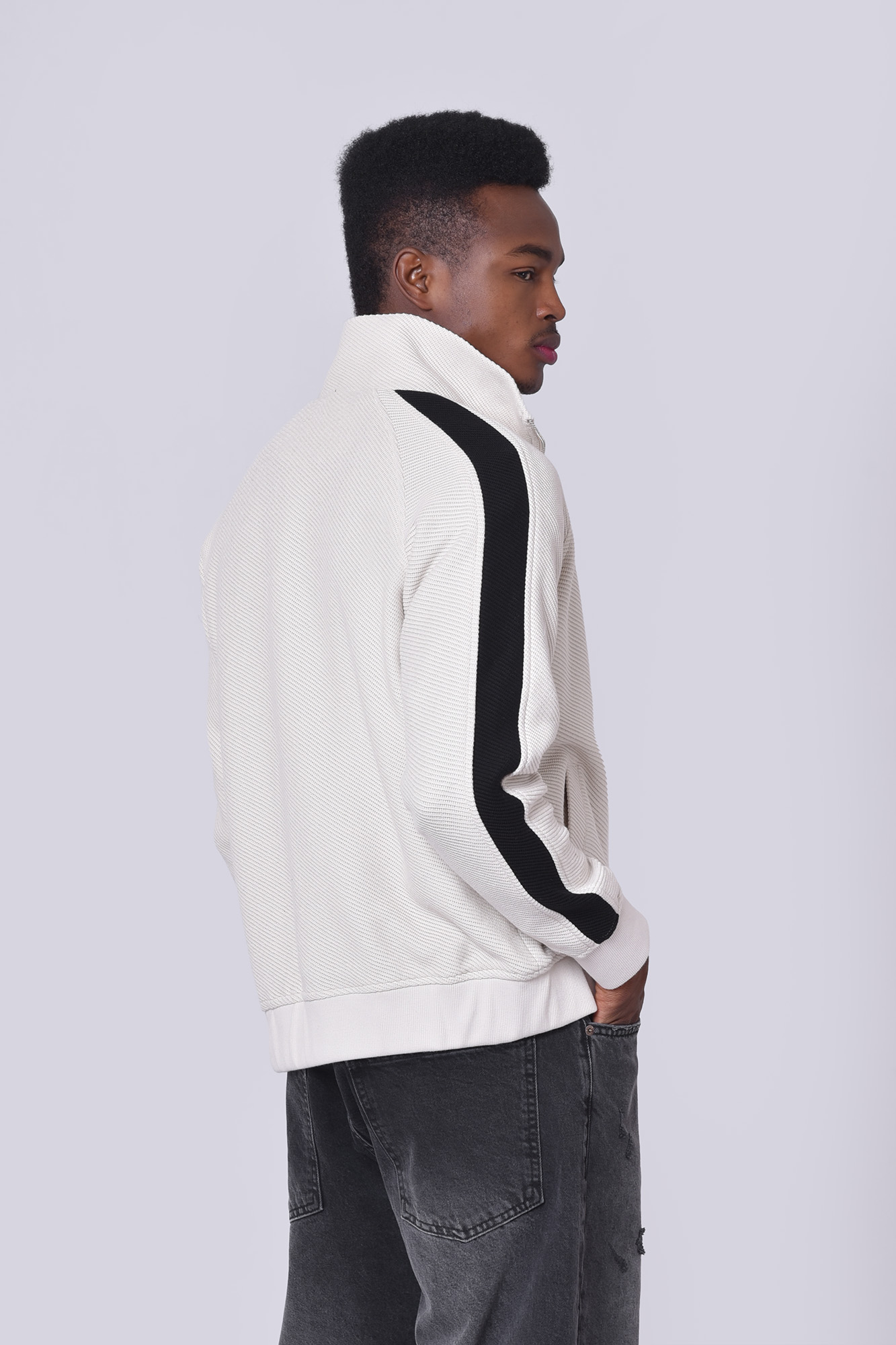 سوئیشرت تمام زیپ ساده