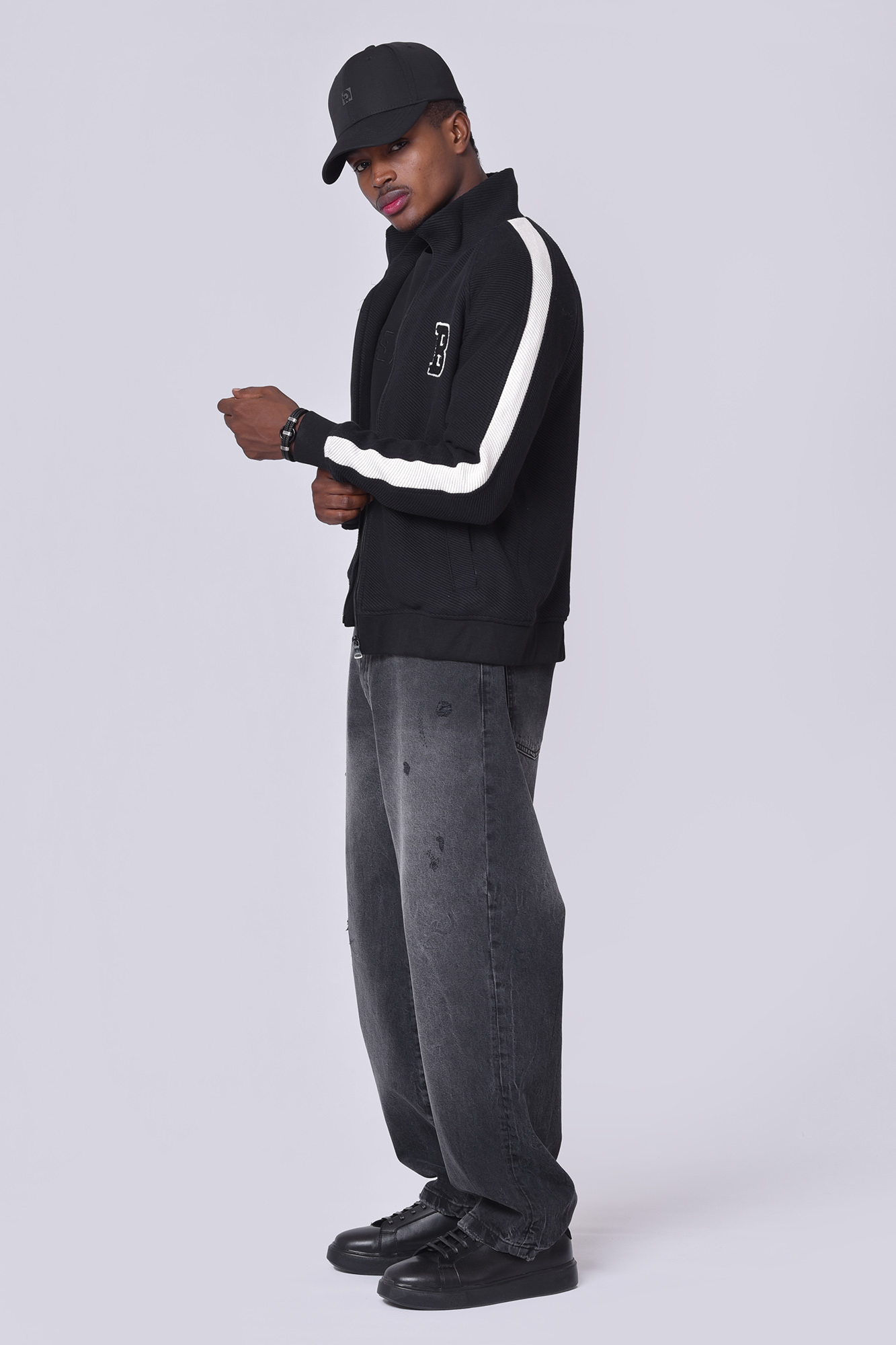 سوئیشرت تمام زیپ ساده