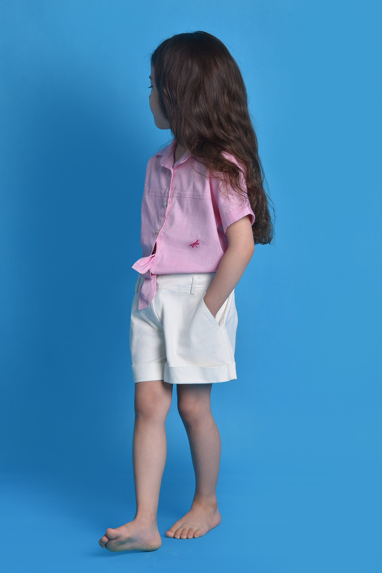 شلوارک کتان