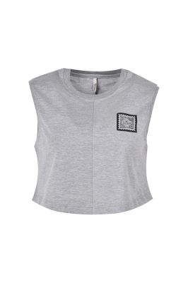 تاپ تیشرتی چاپی زنانه