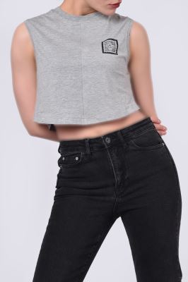 تاپ تیشرتی چاپی زنانه