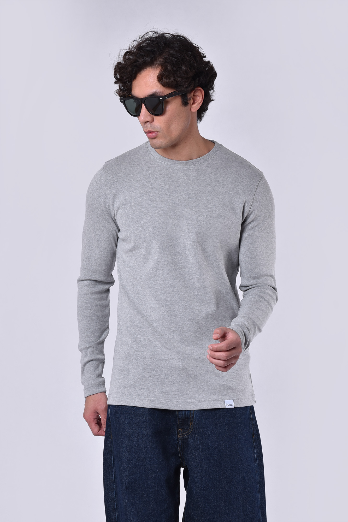 تیشرت آستین بلند مردانه بیسیک