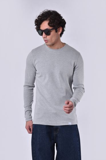 تیشرت آستین بلند مردانه بیسیک