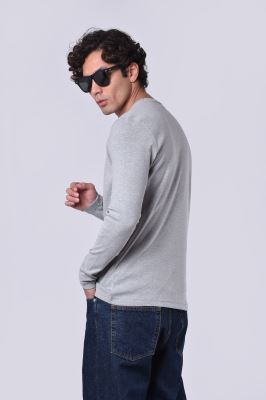 تیشرت آستین بلند مردانه بیسیک