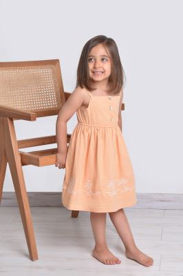 پیراهن بلند گلدوزی