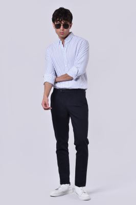 پیراهن آستین بلند راه راه