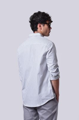 پیراهن آستین بلند راه راه