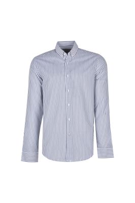 پیراهن آستین بلند راه راه