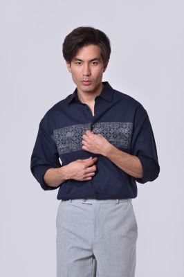 پیراهن آستین بلند چاپی