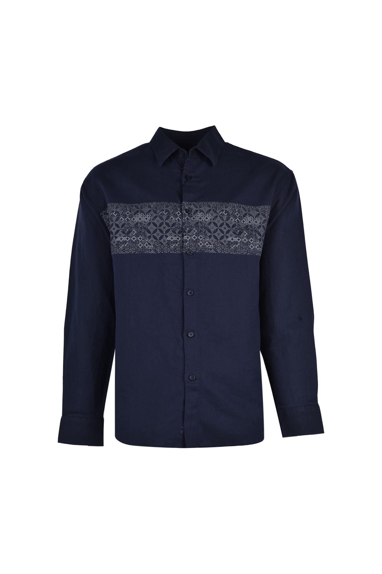 پیراهن آستین بلند چاپی