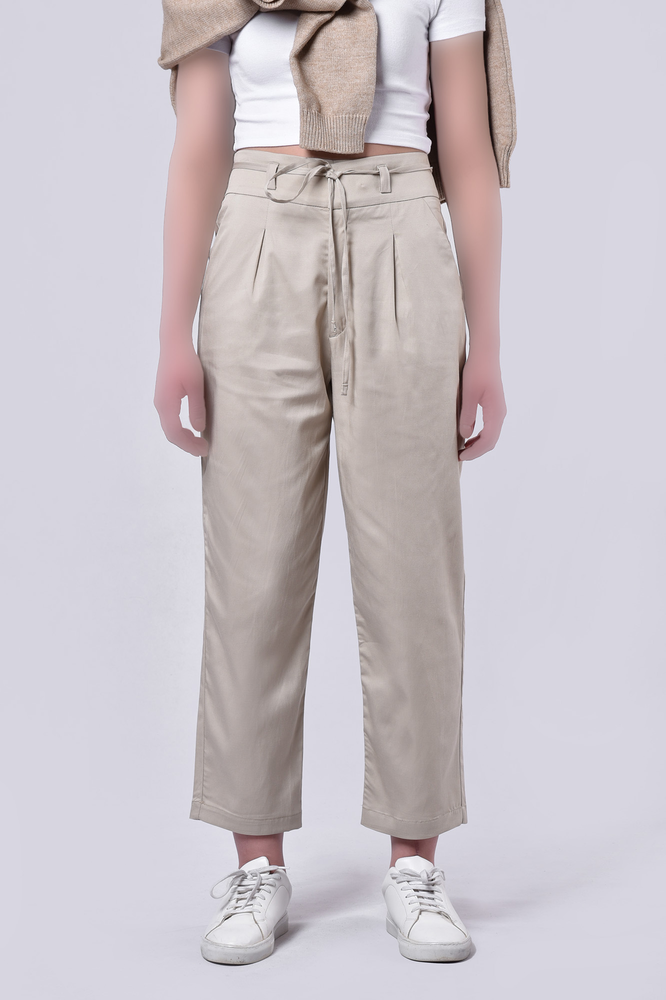 شلوار پارچه ای ساده