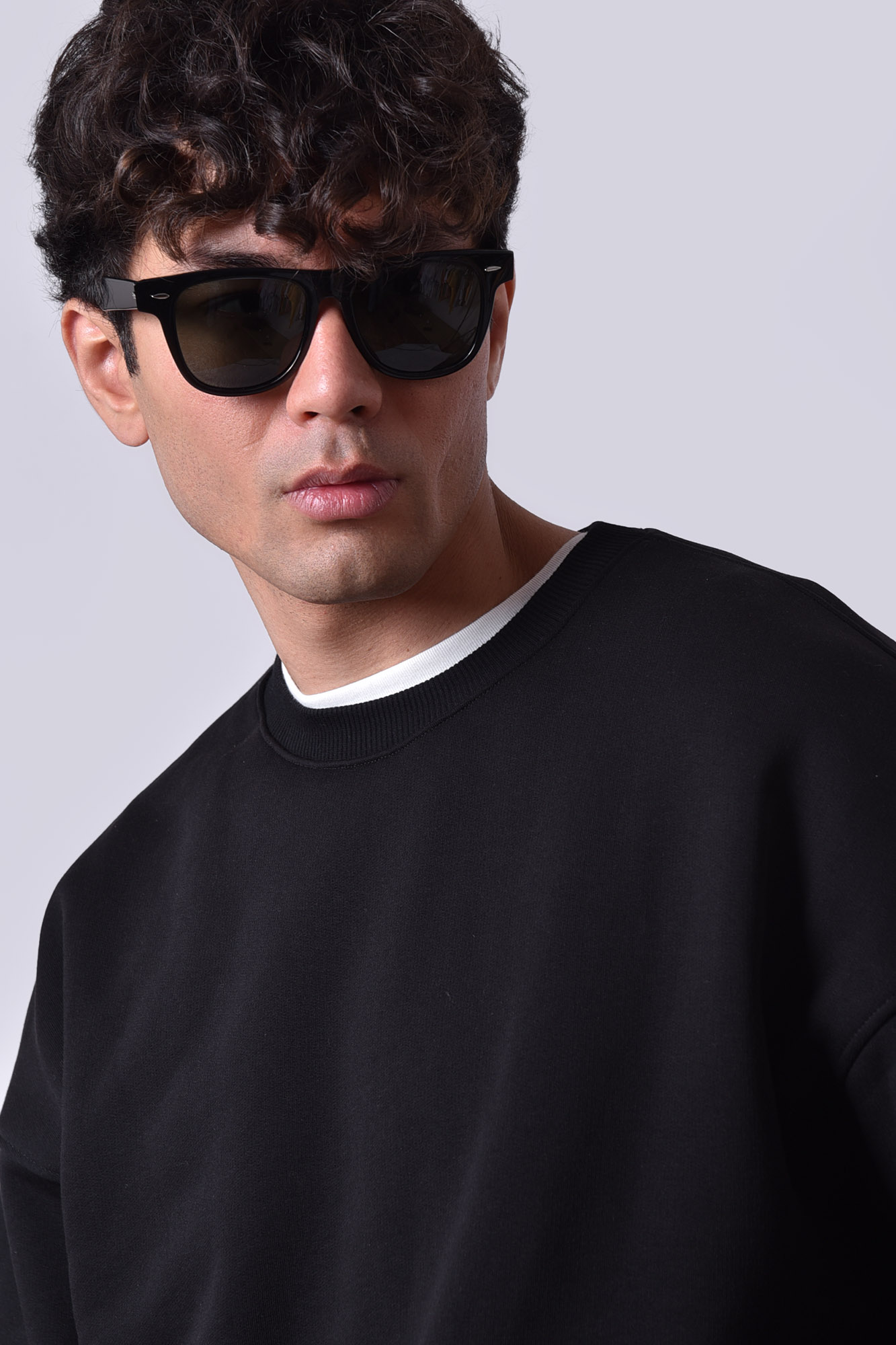 سوئیشرت آستین بلند ساده