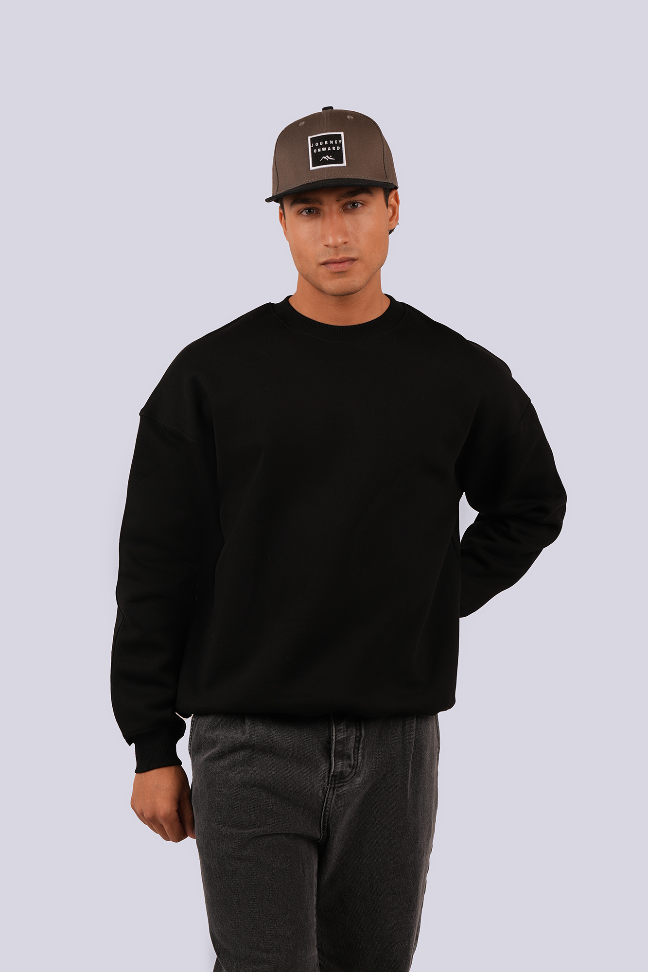 سوئیشرت آستین بلند ساده