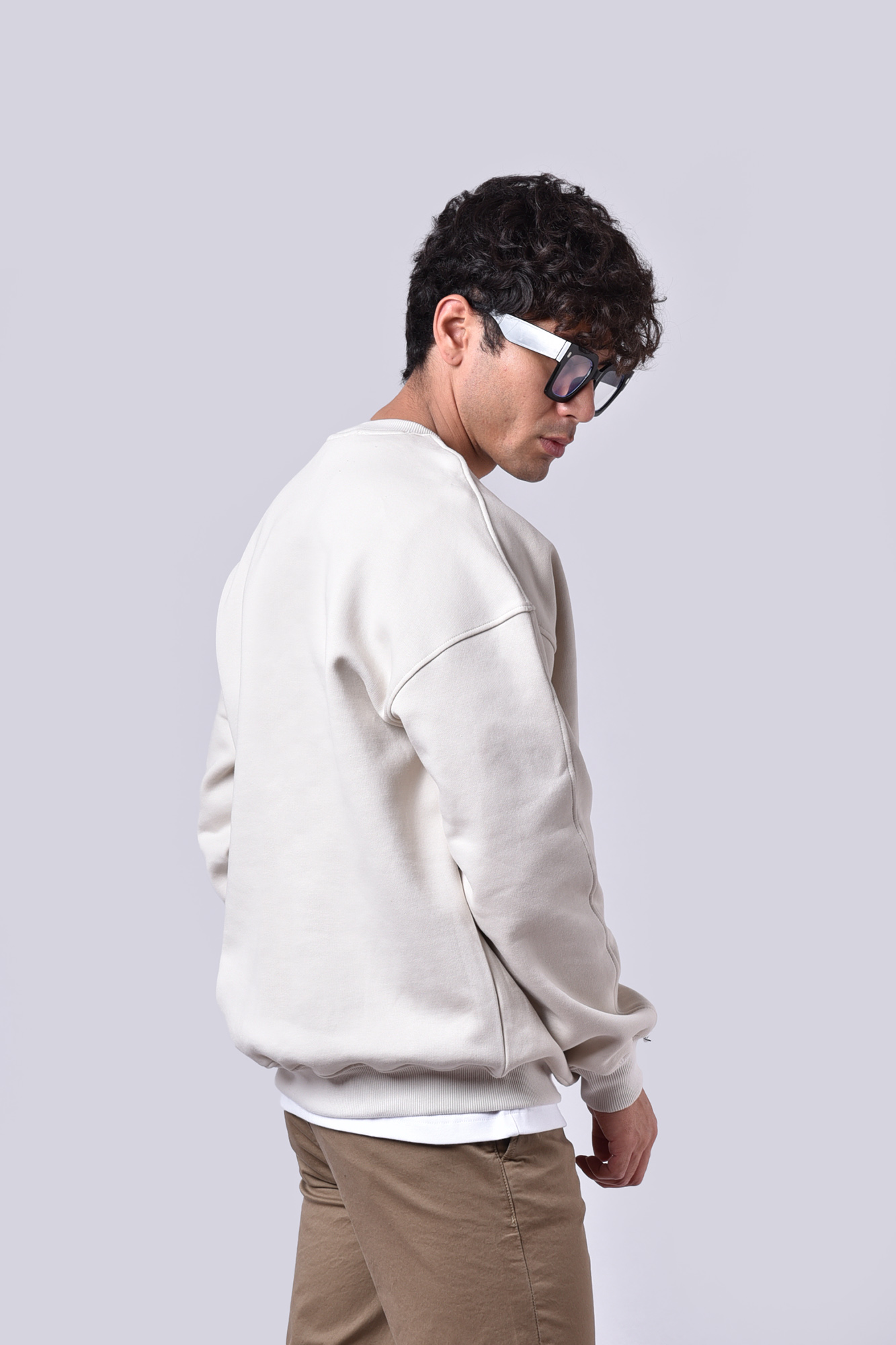 سوئیشرت آستین بلند ساده