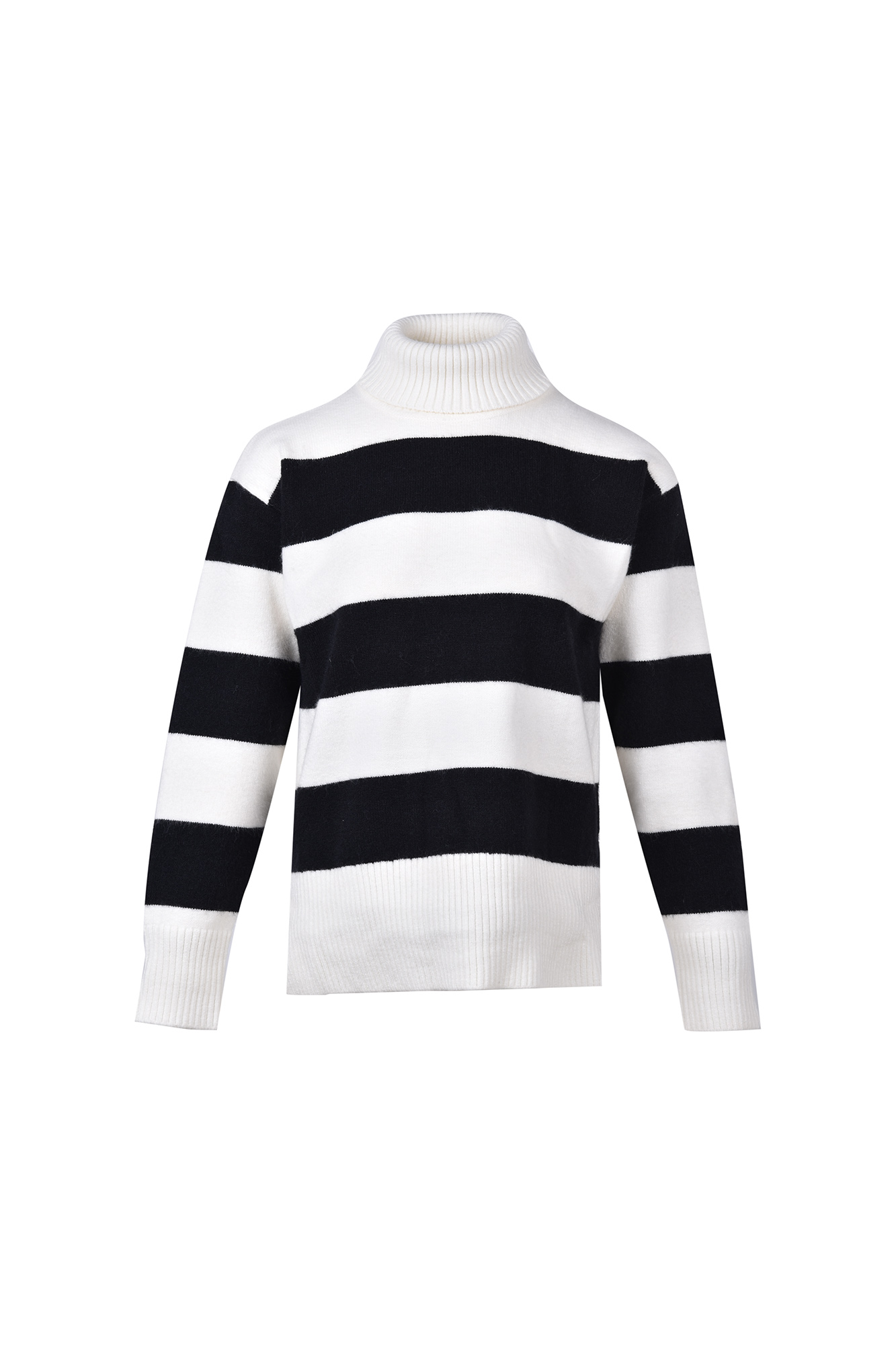 بافت یقه اسکی راه راه