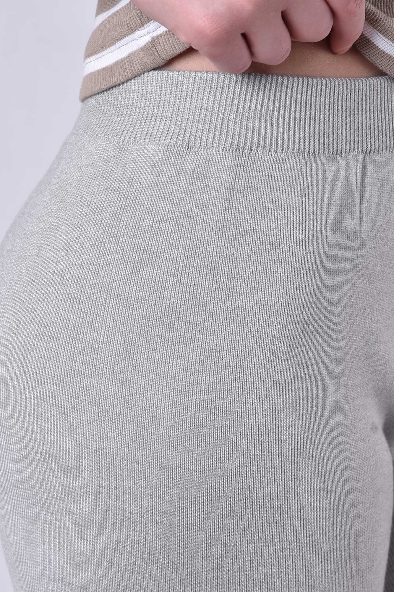 شلوار بافت ساده زنانه