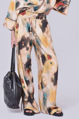 شلوار پارچه ای طرحدار