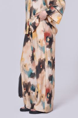 شلوار پارچه ای طرحدار