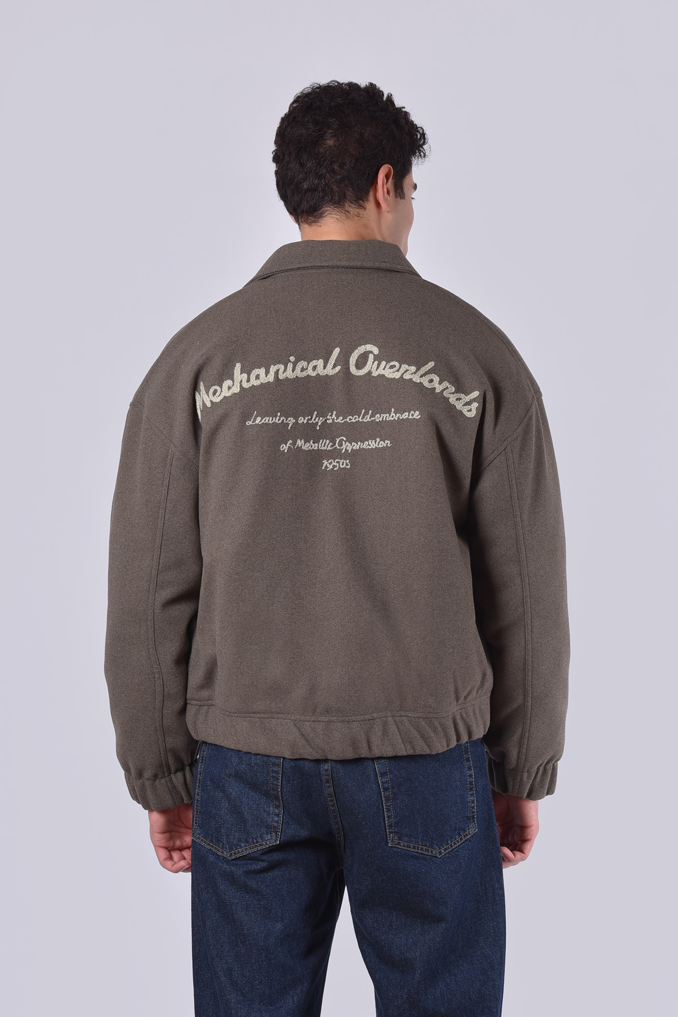 کاپشن کوتاه گلدوزی