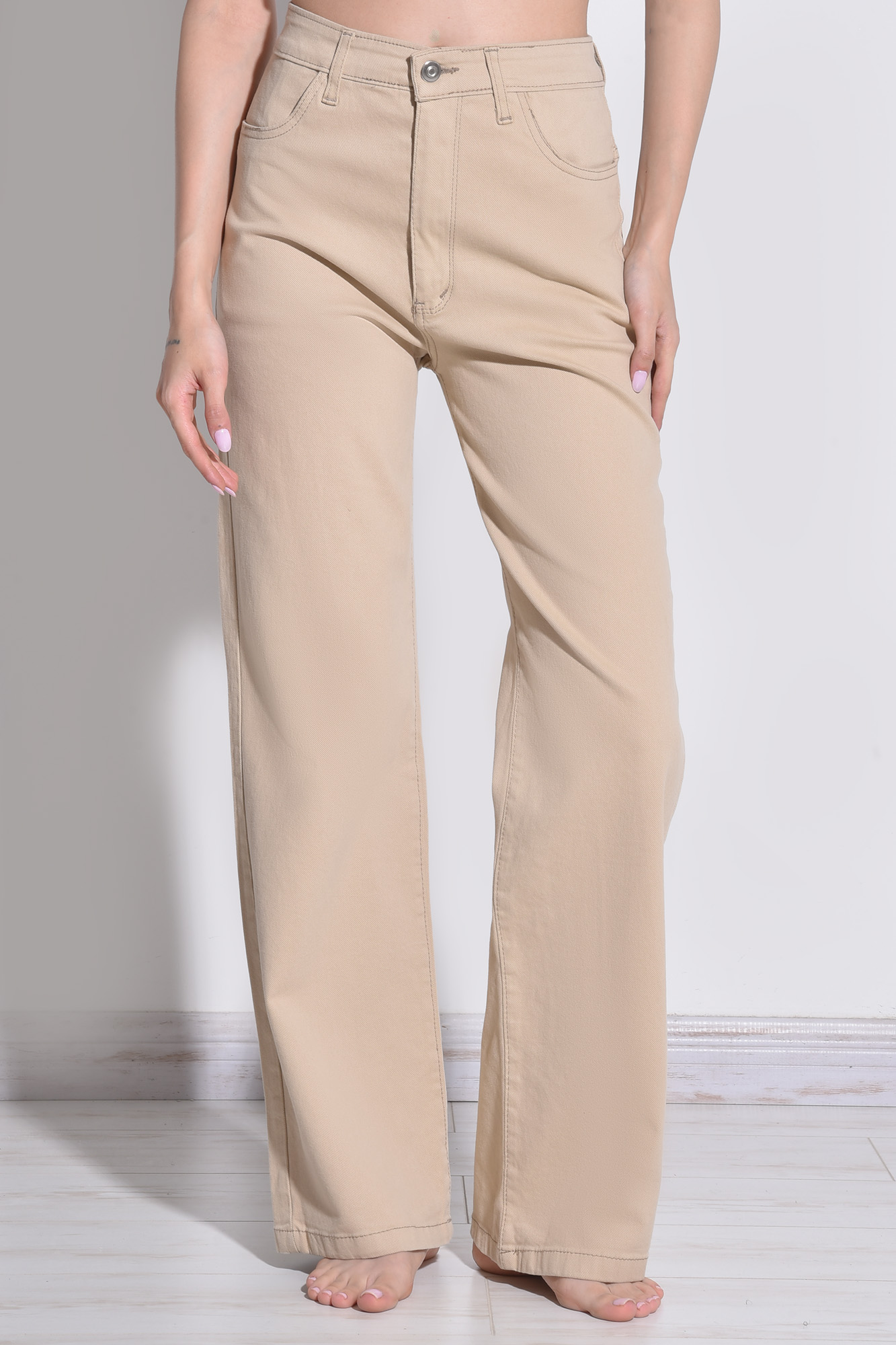 شلوار کتان ساده