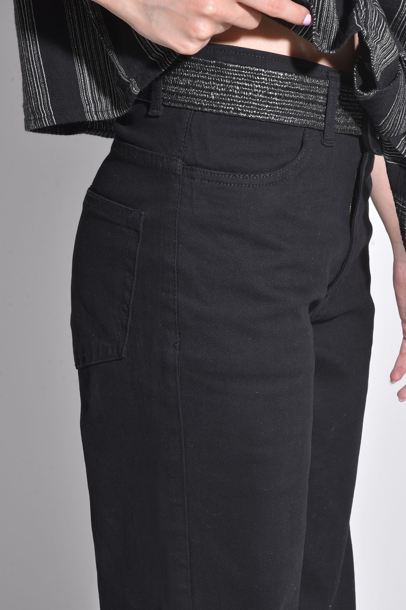 شلوار کتان ساده