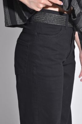 شلوار کتان ساده