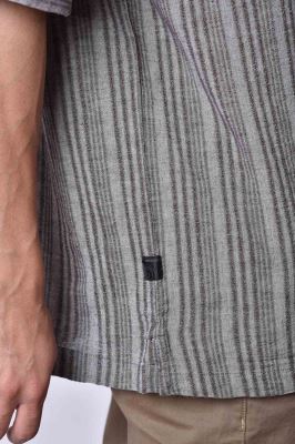 پیراهن آستین کوتاه راه راه