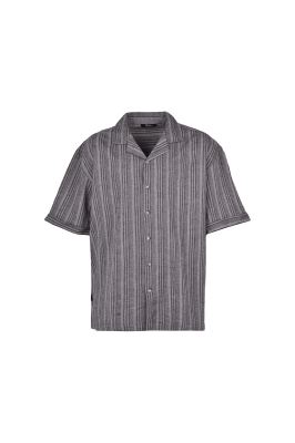 پیراهن آستین کوتاه راه راه