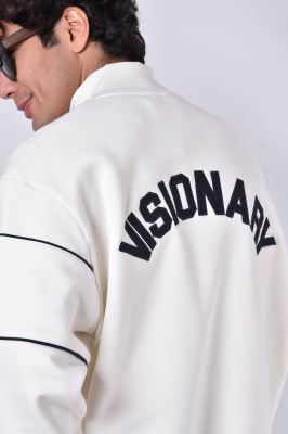 سوئیشرت نیم زیپ چاپی