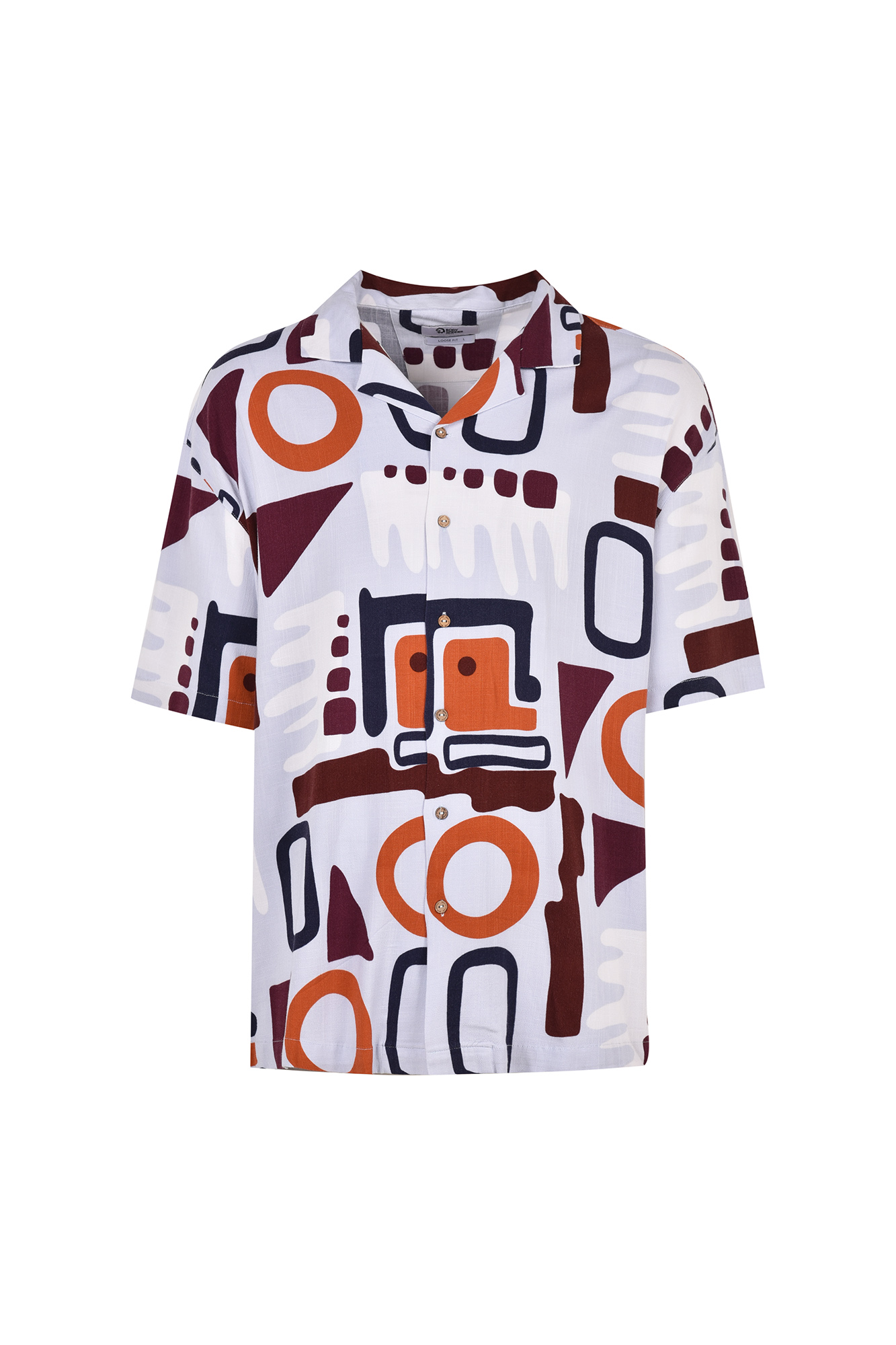 پیراهن آستین کوتاه طرحدار