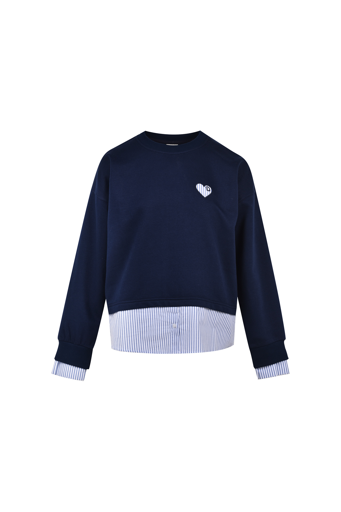 سوئیشرت یقه گرد گلدوزی