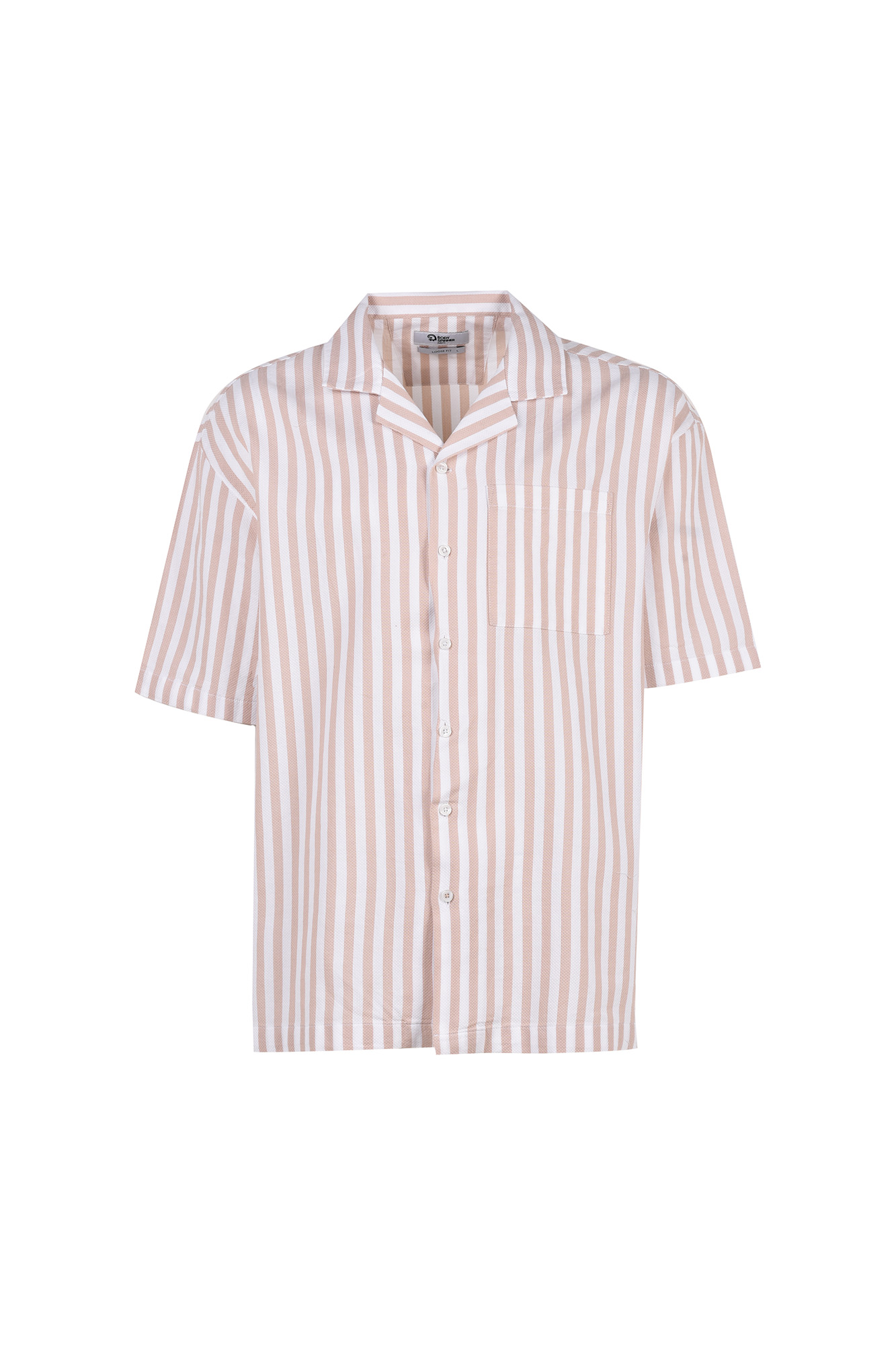 پیراهن آستین کوتاه راه راه