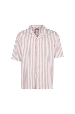 پیراهن آستین کوتاه راه راه