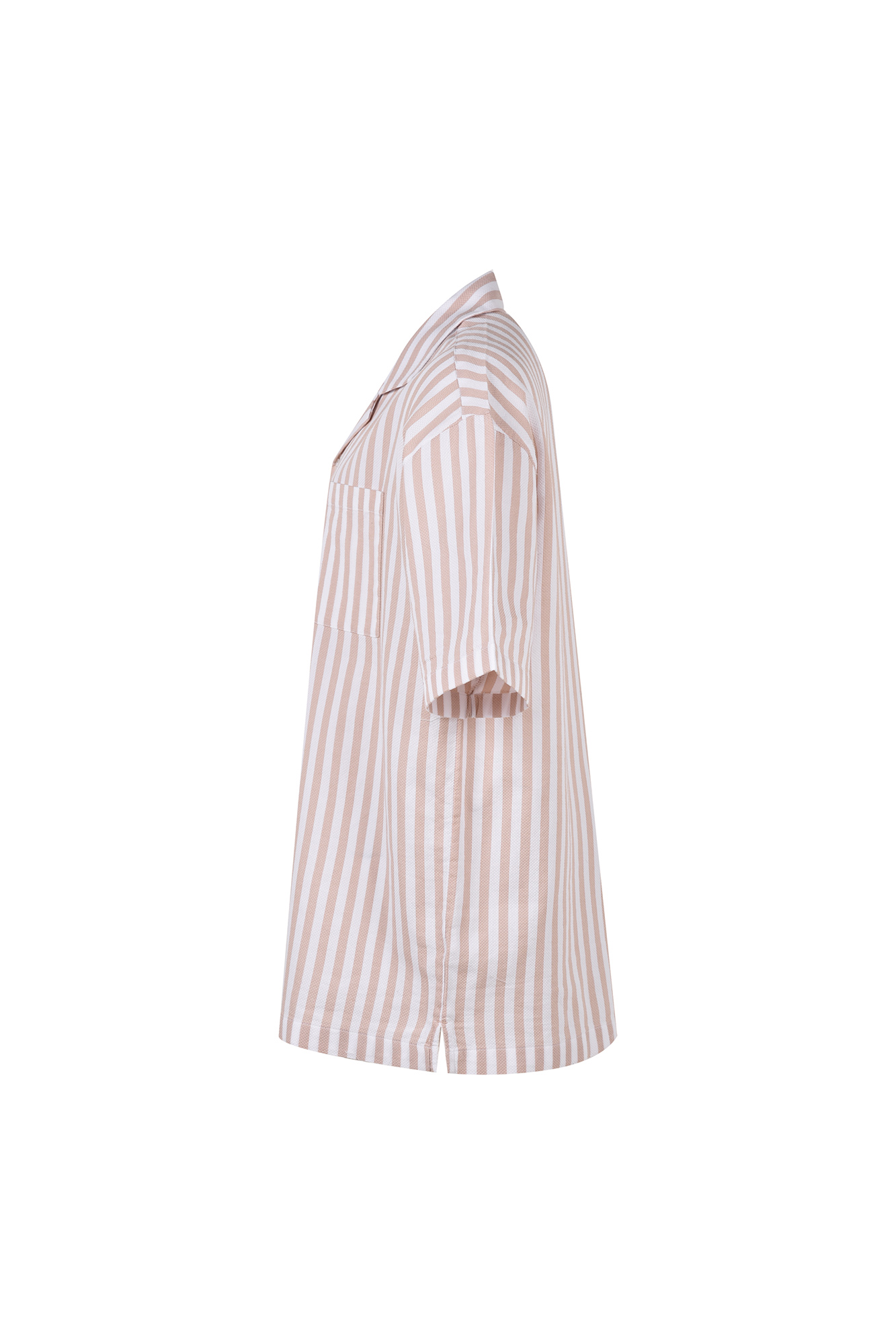 پیراهن آستین کوتاه راه راه