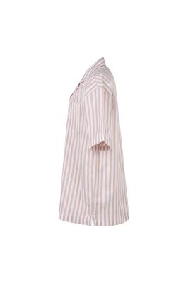 پیراهن آستین کوتاه راه راه