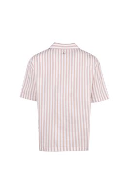 پیراهن آستین کوتاه راه راه