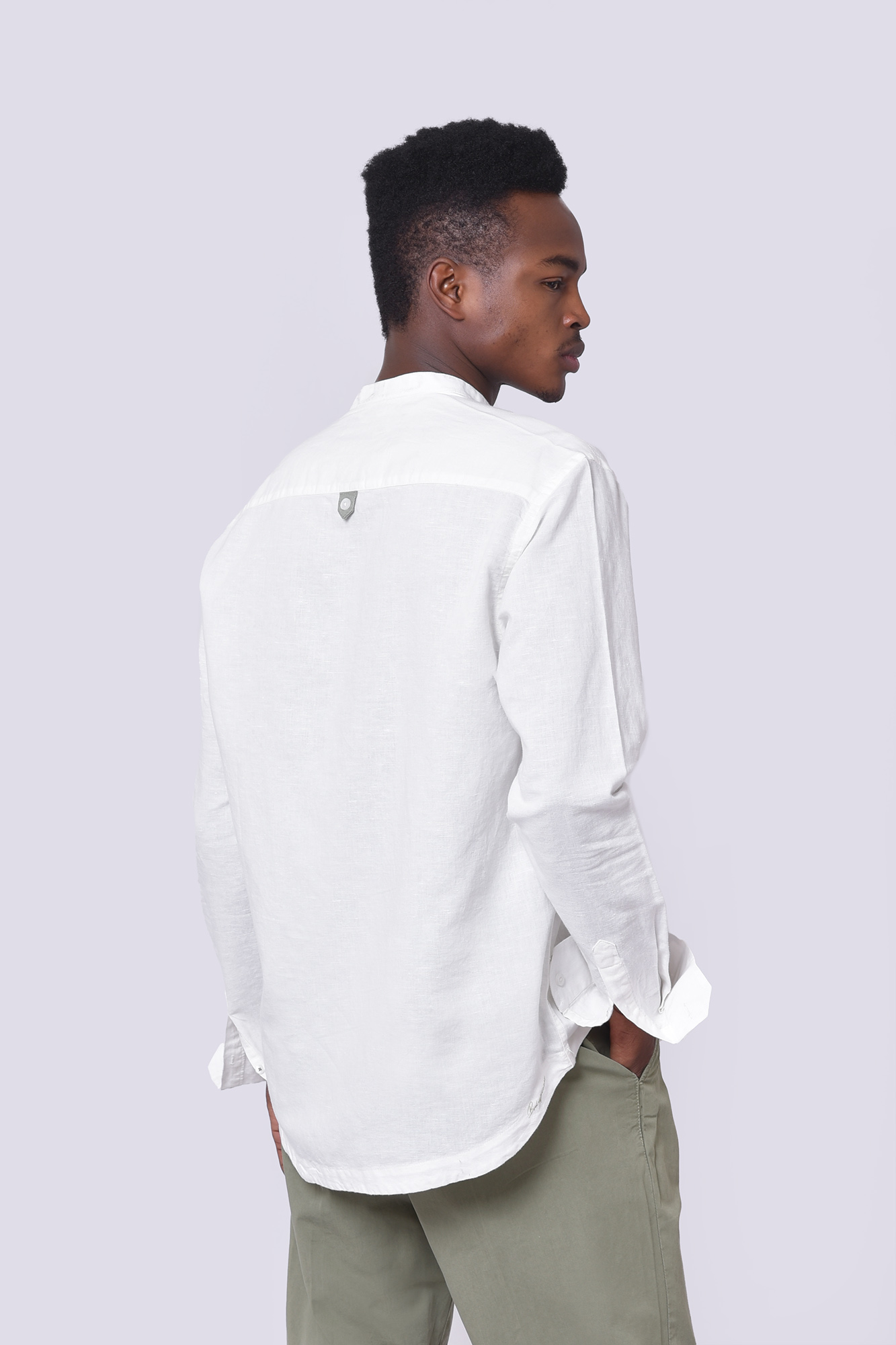 پیراهن آستین بلند لینن