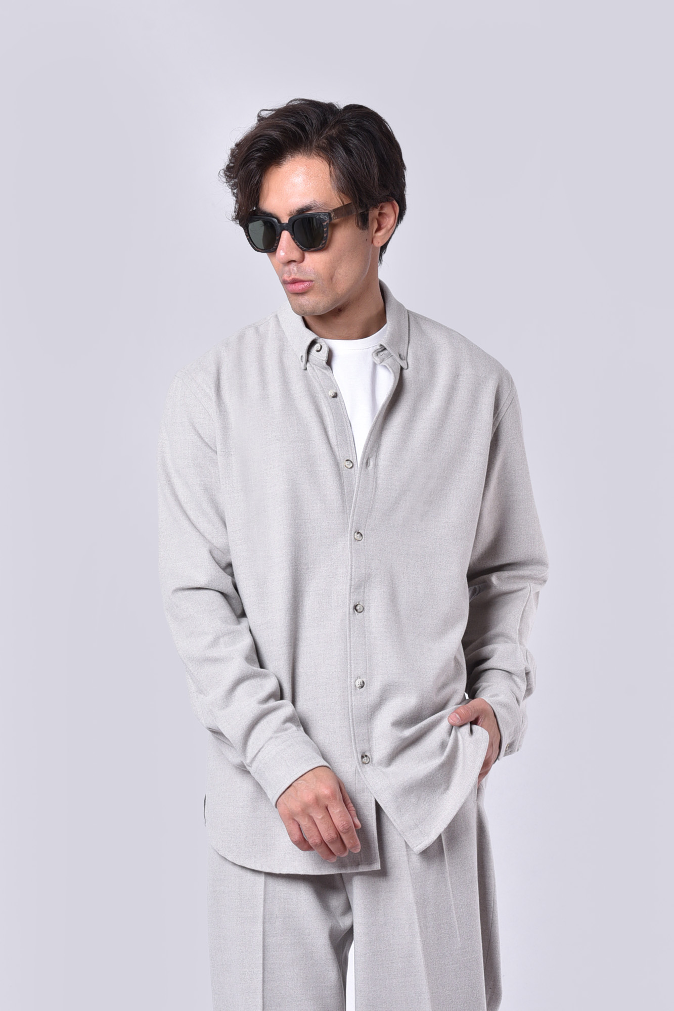 پیراهن آستین بلند ساده