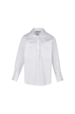 شومیز آستین بلند ساده