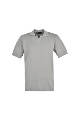 پولوشرت بافت آستین کوتاه