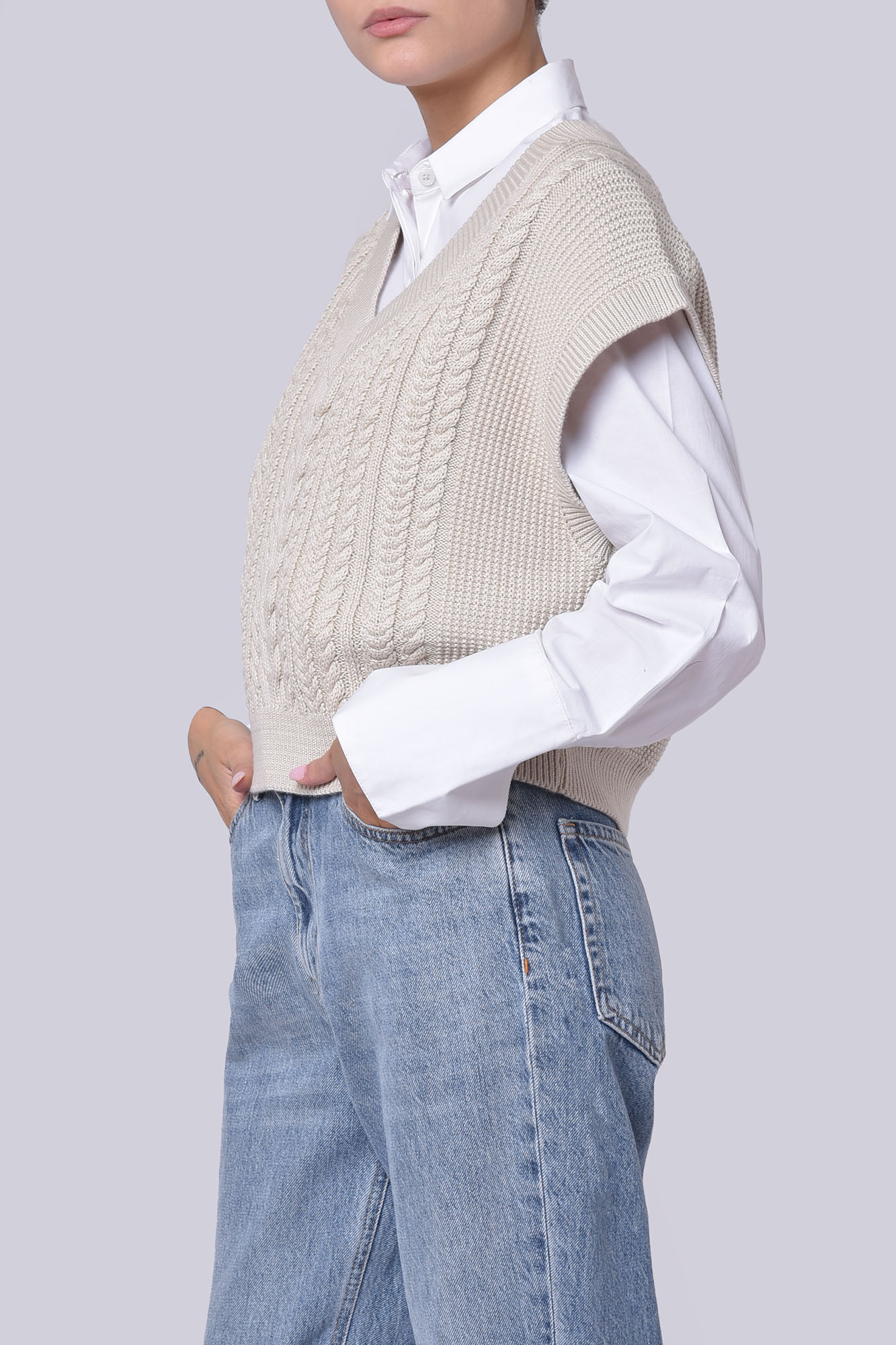 وست بافت ساده