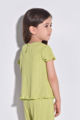 بلوز آستین کوتاه ساده