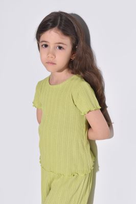 بلوز آستین کوتاه ساده