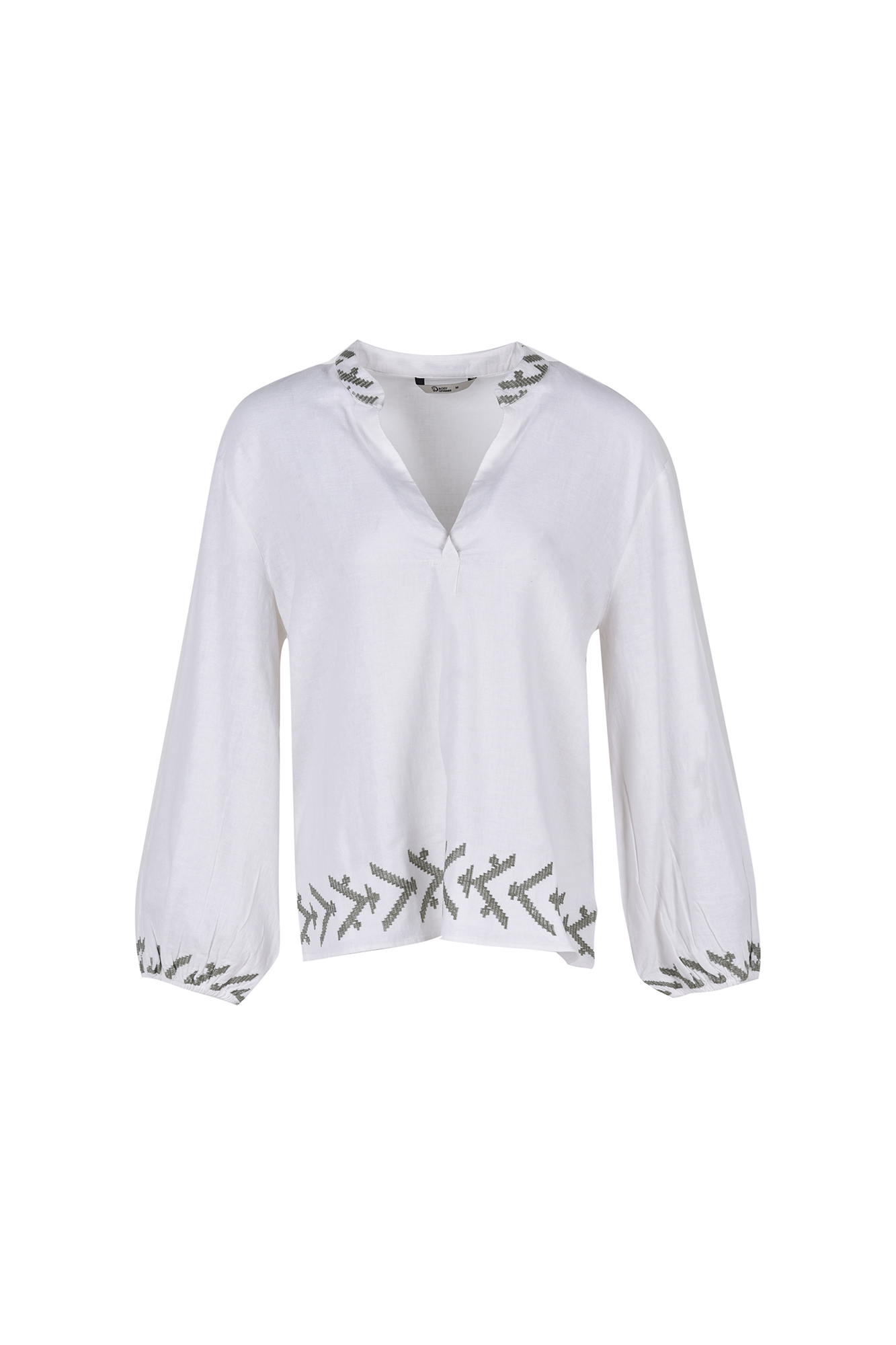 بلوز آستین بلند گلدوزی