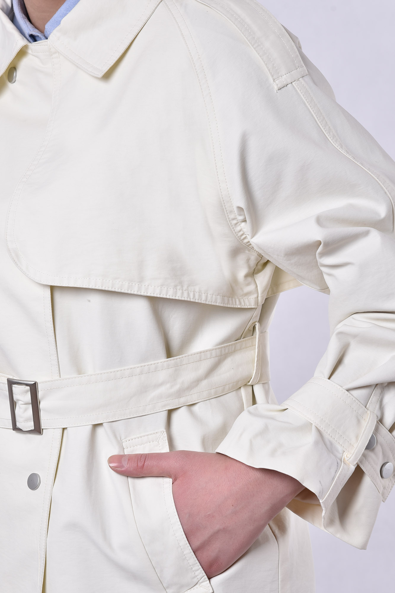 ترنچ کت کتان