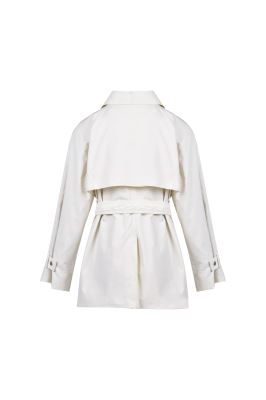 ترنچ کت کتان